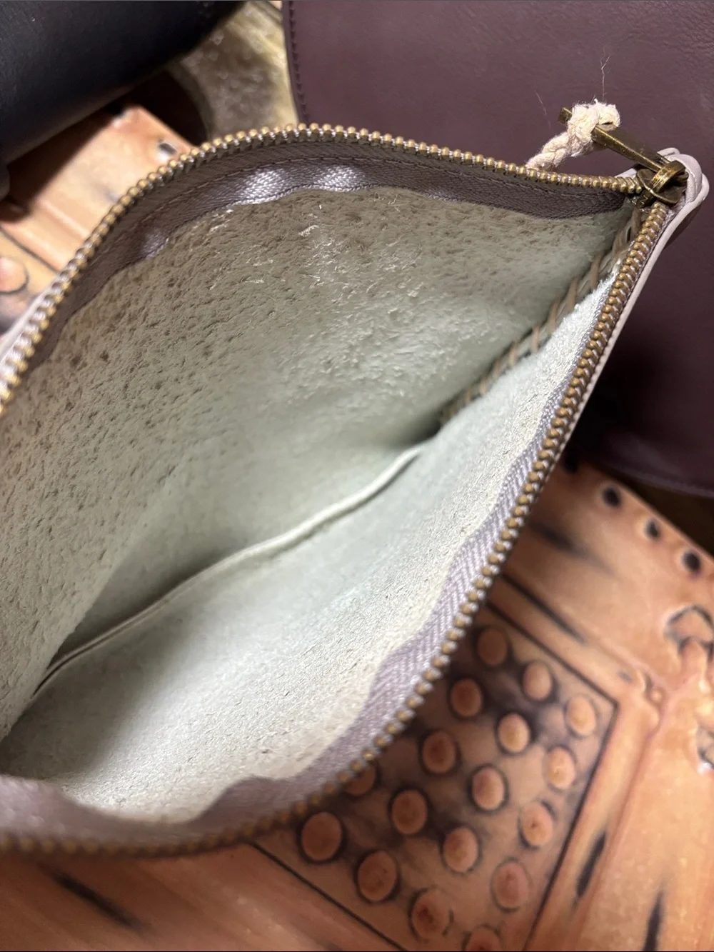 BCBGenerations Black Satchel Shoulder Bag Crossbody w Mud Pie Brown Tote, Pouch